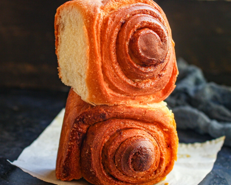 Brioches artisanales dorées Maison Gisèle