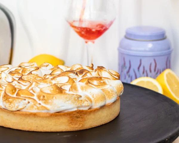 Tarte citron meringuée artisanale Maison Gisèle pâtisserie