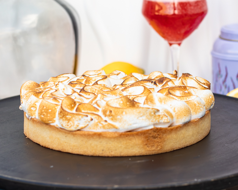 Tarte citron meringuée artisanale Maison Gisèle pâtisserie
